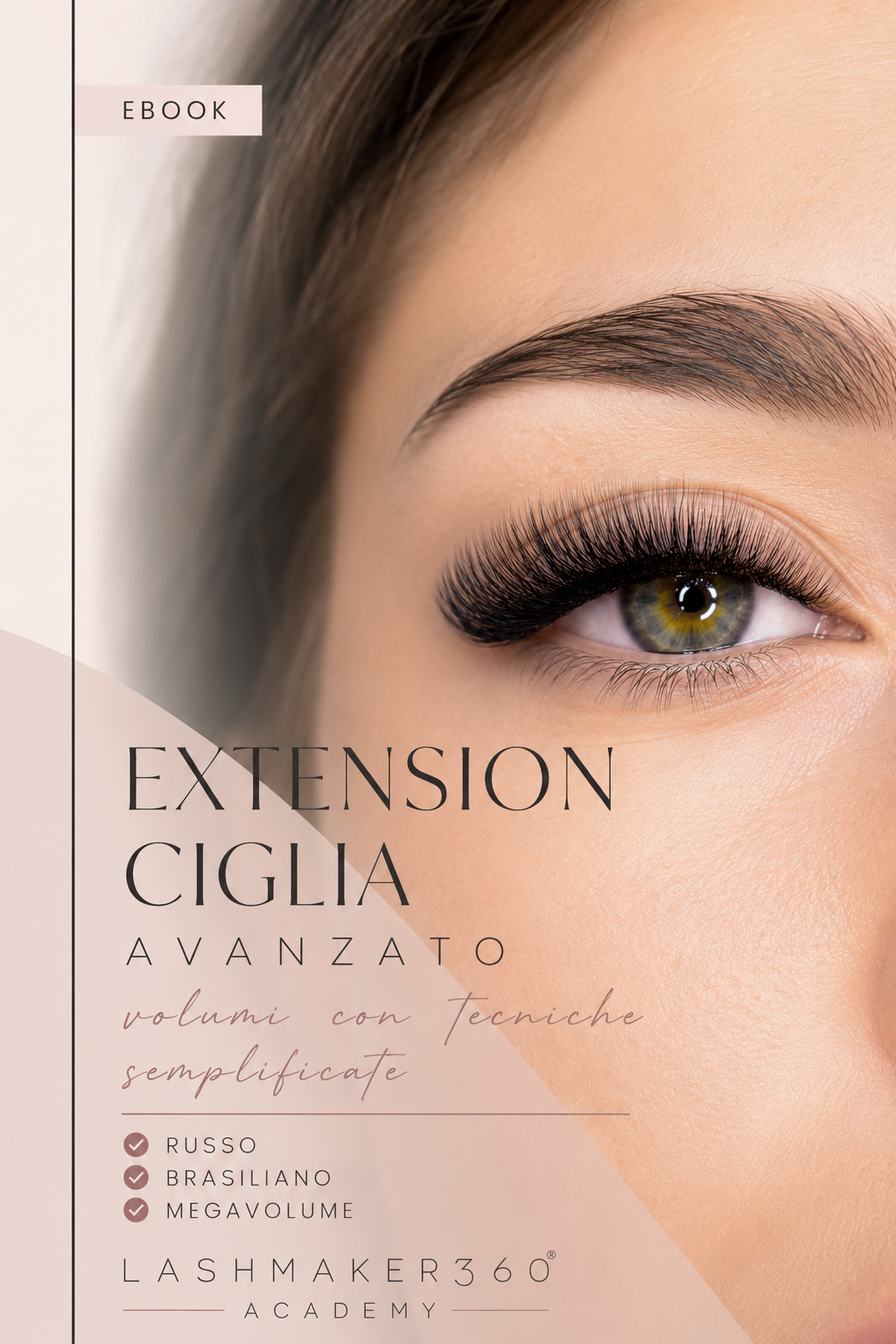 eBook Pro extension ciglia base + avanzato semplificato